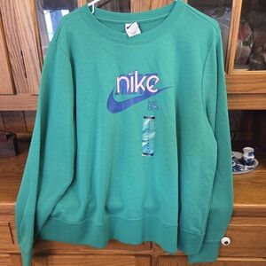 Nike Teal Crewneck Men's Sweater